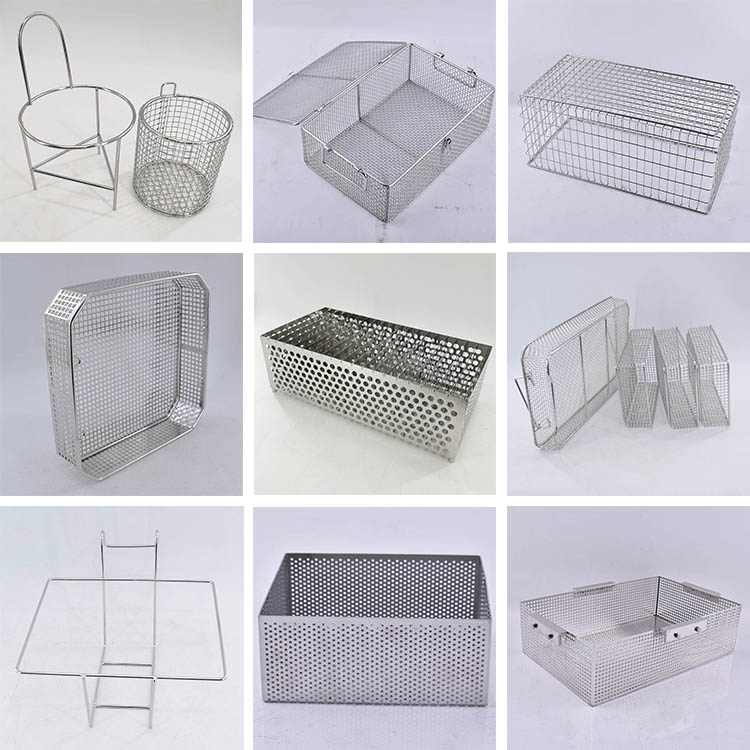 醫用消毒筐 牙科清洗籃_http://m.gpjjmc.cn_不銹鋼濾筒_第4張