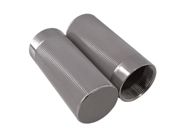 藥廠攔截藥粉顆粒燒結網濾筒